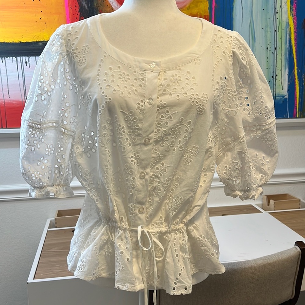 NWOT white blouse